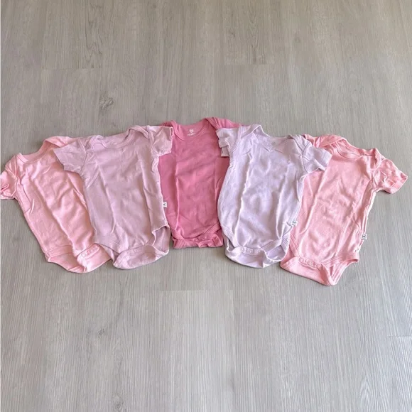 Honest Baby Onesie Bundle- Size 3M - Picture 1 of 2